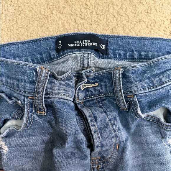 Hollister Light Blue Vintage Boyfriend Jeans - Picture 2 of 2